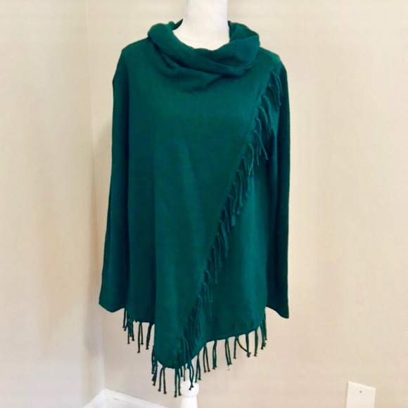 croft & barrow Sweaters - Croft and Barrow Fringe Sweater
